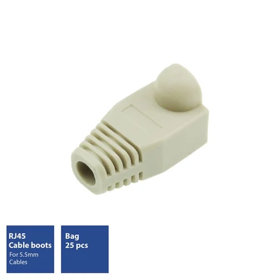 Kép 2/6 - ACT RJ45 boot for 5.5 mm cable Grey