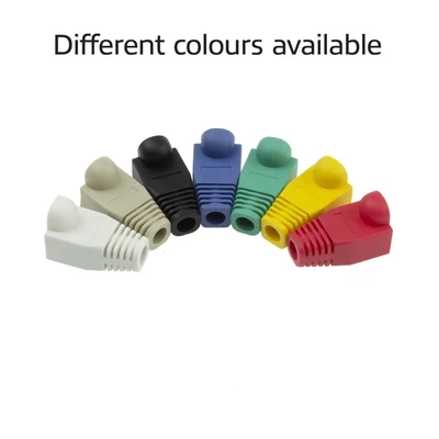 Kép 5/6 - ACT RJ45 boot for 6.5 mm cable Red