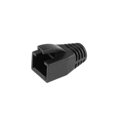 ACT RJ45 boot for 7.0 mm cable 25db Black