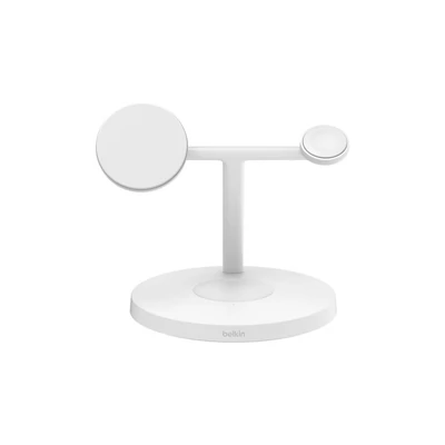 Kép 4/7 - Belkin BoostCharge Pro 3-in-1 Wireless Charging Stand with Qi2 15W White