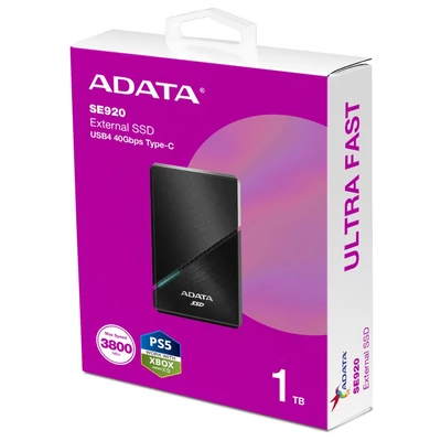 Kép 6/6 - A-Data 1TB USB Type-C SE920 Black