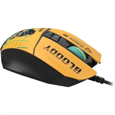 Kép 2/4 - A4-Tech Bloody W63 Max Renegade Sunset RGB Gaming mouse Orange