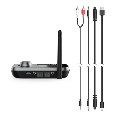 Kép 2/7 - Hama Link it Duo Bluetoothn Audio Adapter Black