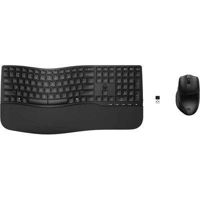 HP 685 Comfort Dual-Mode vezeték nélküli Keyboard Combo fekete HU