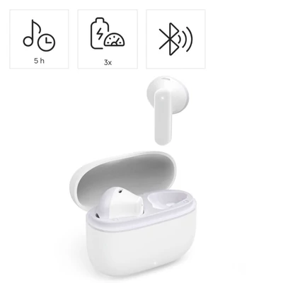Kép 3/3 - Hama Freedom Light II TWS Bluetooth Headset White