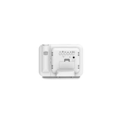 Kép 2/2 - Hama Hvar Projector Alarm Clock Digital Radio-Controlled Alarm Clock Wall or Ceiling Projection White