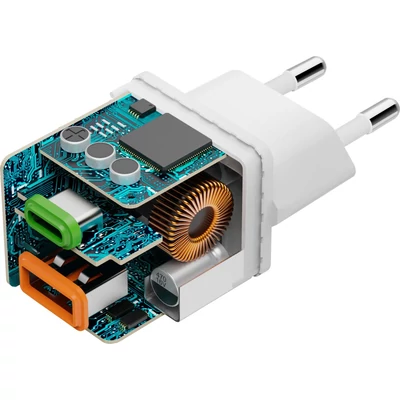 Kép 5/5 - Hama Universal Mini Power Adapter 30W White