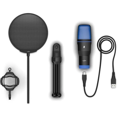 Kép 2/3 - Hama uRage Stream 410HD Gaming Microphone Black