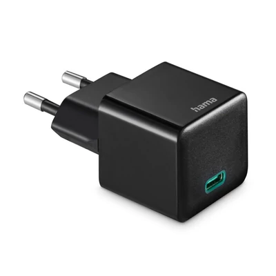 Kép 2/2 - Hama USB-C PD/Qualcomm Super-Mini-Charger 20W Black