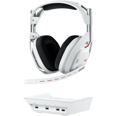 Kép 2/7 - Logitech Astro A50 Gen 5 Wireless Gaming Headset + Base Station White