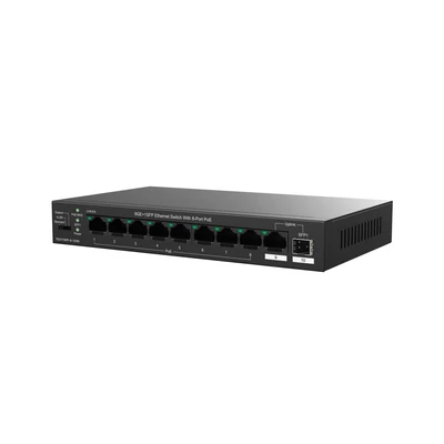 Kép 3/4 - Tenda TEG1110PF-8-120W  9GE+1SFP Ethernet Switch With 8-Port PoE