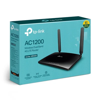 Kép 4/4 - TP-Link Archer MR400 V3 AC1350 Wireless Dual Band 4G LTE Router