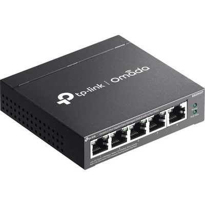 Kép 3/5 - TP-Link ES205GP 5-Port PoE Switch Black