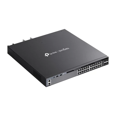 Kép 4/5 - TP-Link SG6428XHP Omada 24-Port Gigabit Stackable L3 Managed PoE+ Switch with 4 10G Slots