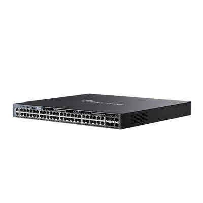 Kép 2/5 - TP-Link SG6654X Omada 48-Port Gigabit Stackable L3 Managed Switch with 6 10G Slots