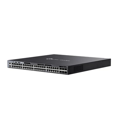 Kép 2/5 - TP-Link SG6654XHP Omada 48-Port Gigabit Stackable L3 Managed PoE+ Switch with 6 10G Slots