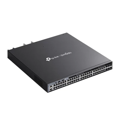 Kép 4/5 - TP-Link SG6654XHP Omada 48-Port Gigabit Stackable L3 Managed PoE+ Switch with 6 10G Slots