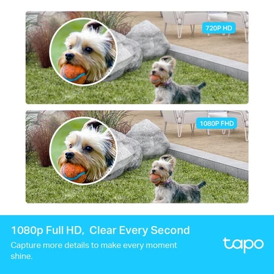 Kép 3/3 - TP-Link Tapo C400S2 Okos vezeték nélküli kamera rendszer 1080P (2-Pack)