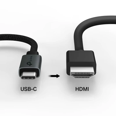 Kép 2/4 - TP-Link UA520C USB Type-C to HDMI Adapter Grey