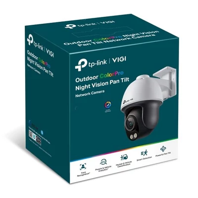Kép 4/4 - TP-Link VIGI C540S (4mm) 4MP Outdoor ColorPro Night Vision Pan Tilt Network Camera
