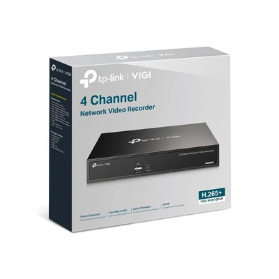 Kép 4/4 - TP-Link VIGI NVR1004H VIGI 4 Channel Network Video Recorder