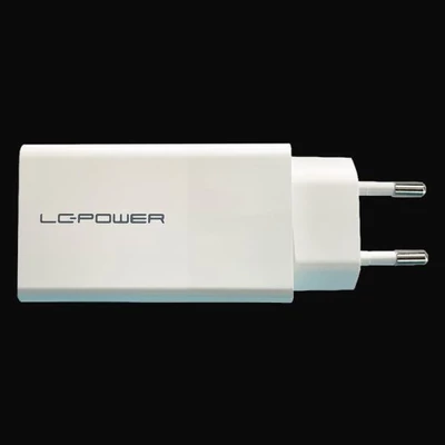 Kép 3/3 - LC Power 65W Wall Charger White