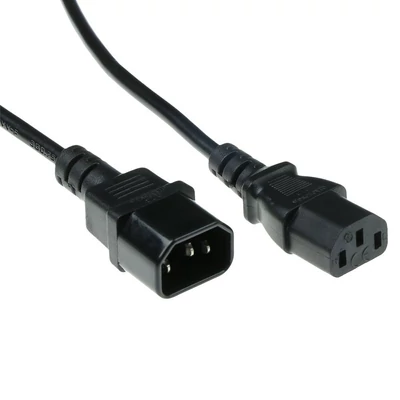 ACT Powercord C13 - C14 5m Black