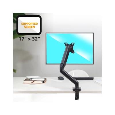 Kép 2/12 - Advance MecaMount Single 17"-32" Monitor Console Black
