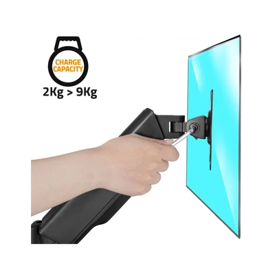 Kép 5/12 - Advance MecaMount Single 17"-32" Monitor Console Black