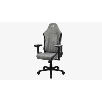 Kép 6/8 - Aerocool CROWN AeroSuede Gaming Chair Stone Grey