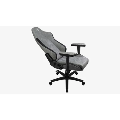 Kép 8/8 - Aerocool CROWN AeroSuede Gaming Chair Stone Grey