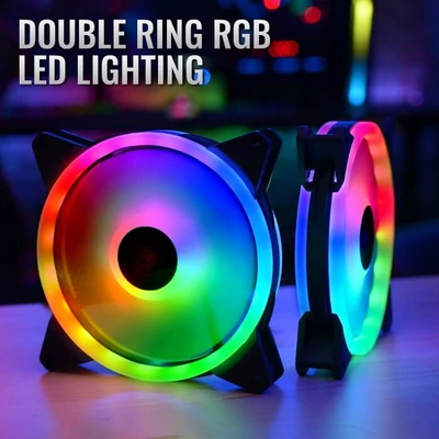 Kép 4/7 - Aerocool Duo 14 14CM RGB PC FAN