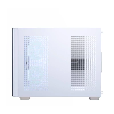 Kép 3/4 - Aerocool P300C Tempered Glass White