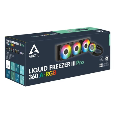 Kép 6/6 - Arctic Liquid Freezer III Pro 360 A-RGB Black