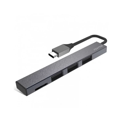 Kép 2/5 - Advance Xpand Smart 2in1 USB2.0 Card Reader Grey