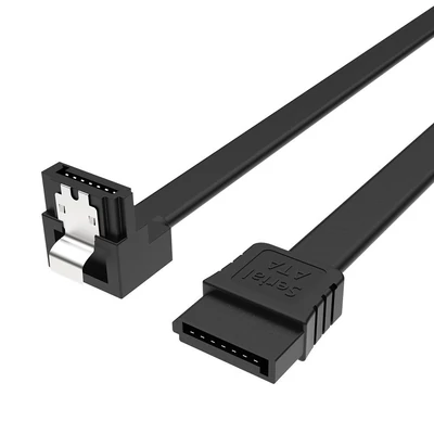 Kép 2/2 - Akasa ProSlim Super slim SATA III right angle cable