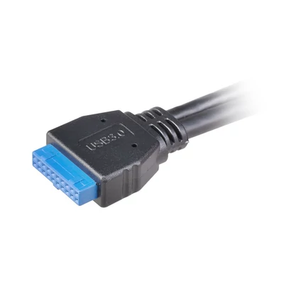 Kép 4/5 - Akasa USB 3.1 Gen 2 internal adapter cable with dual Gen 1 Type-A ports