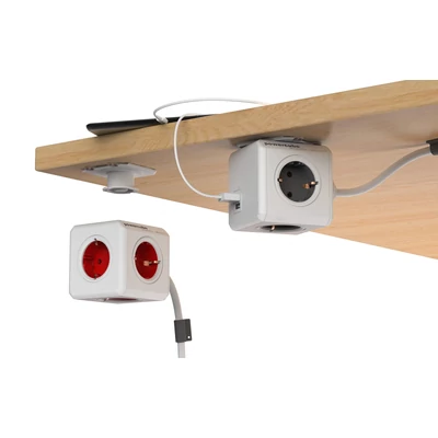 Kép 3/4 - Allocacoc PowerCube Extended 3m White/Red