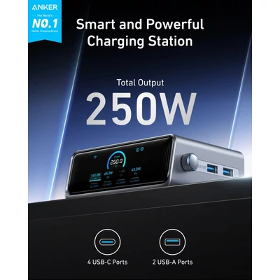 Kép 2/2 - ANKER Prime Charger GaNPrime Grey