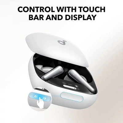 Kép 2/6 - ANKER Soundcore Liberty 4 Pro Noise Cancelling True-Wireless Earbuds White