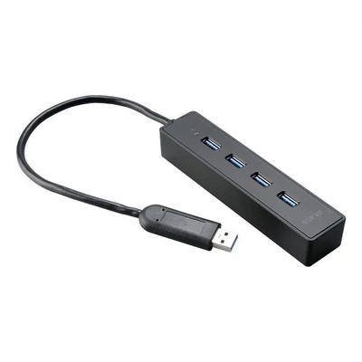 Kép 2/4 - Akasa Connect 4SX Four port USB 3.0 Hub Black
