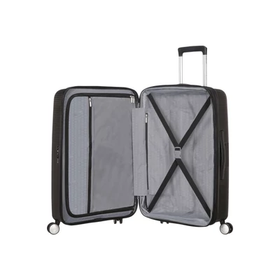 Kép 3/4 - American Tourister Soundbox Medium Suitcase Bass Black