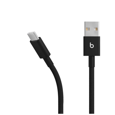 Kép 2/2 - Apple Beats USB-A to USB-C Woven Cable 1,5m Bolt Black