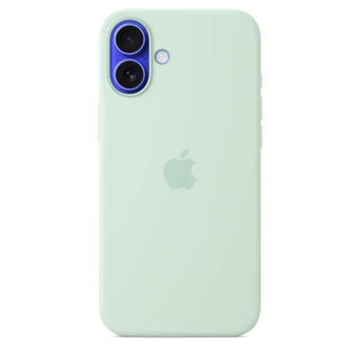 Kép 3/5 - Apple iPhone 16 Plus Silicone Case with MagSafe Aquamarine (Seasonal)