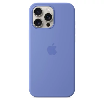 Kép 3/4 - Apple iPhone 16 Pro Max Silicone Case with MagSafe - Periwinkle (Seasonal)