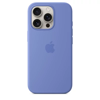 Kép 3/5 - Apple iPhone 16 Pro Silicone Case with MagSafe Periwinkle (Seasonal)