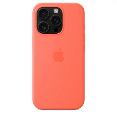 Kép 4/5 - Apple iPhone 16 Pro Silicone Case with MagSafe Tangerine (Seasonal)