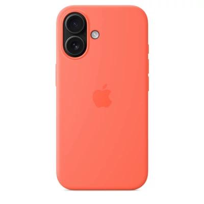 Kép 5/6 - Apple iPhone 16 Silicone Case with MagSafe Tangerine (Seasonal)
