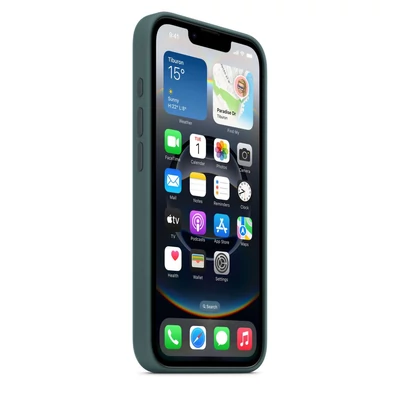 Kép 3/3 - Apple iPhone 16e Silicone Case Lake Green