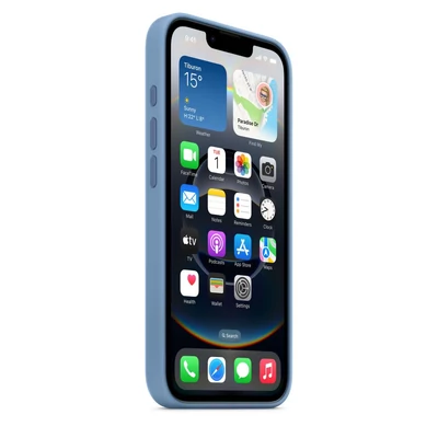 Kép 3/3 - Apple iPhone 16e Silicone Case Winter Blue